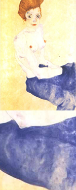 Egon Schiele, Porträt