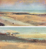 Akt, Pastellbild von Edgar Degas