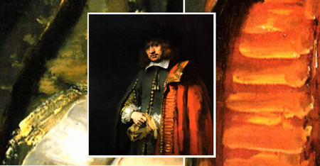 Pastose Maltechnik am Beispiel eines Gemäldes von Rembrandt